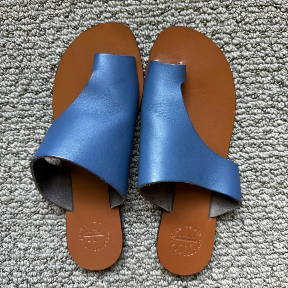 ATP Atelier Rosa Sandals, Sky Blue, Size 36 - Picture 3 of 6